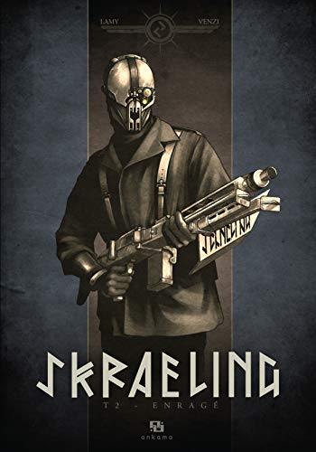 jaquette livre Skraeling Tome 2 - Enragé