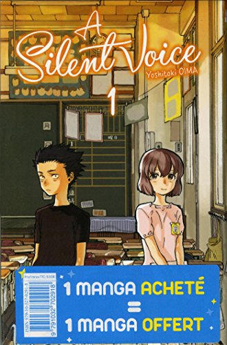 jaquette livre A Silent Voice Tome 1 - Avec A Silent Voice Tome 2 Offert