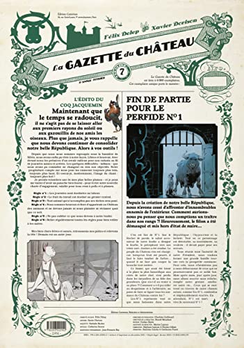 jaquette livre La Gazette Du Château 7 - La Gazette Du Château