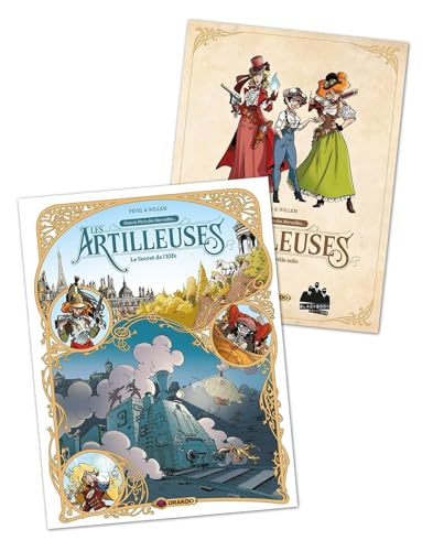 jaquette livre Les Artilleuses Tome 3 - Le Secret De L'elfe - Avec Le Jeu De Rôle Solo Les Artilleuses Offert
