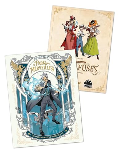 jaquette livre Le Paris Des Merveilles Tome 1 - Les Enchantements D'ambremer - 1/2, Avec Le Jeu De Rôle Solo Les Artilleuses