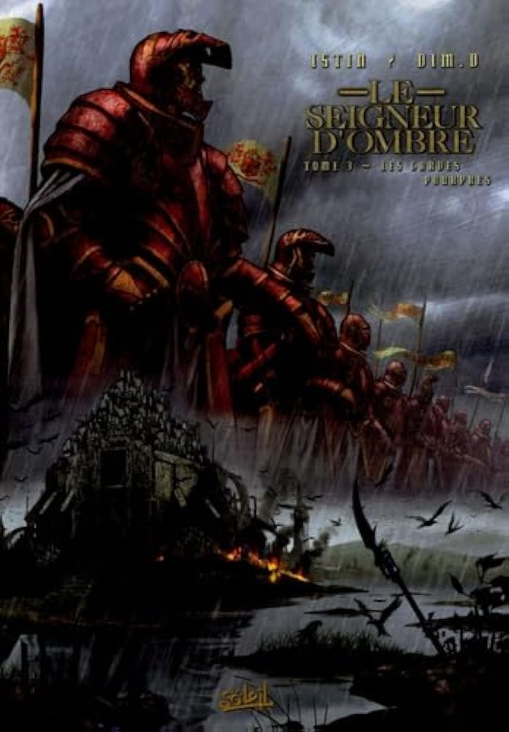 jaquette livre Le Seigneur d'Ombre, Tome 3 : Les gardes pourpres