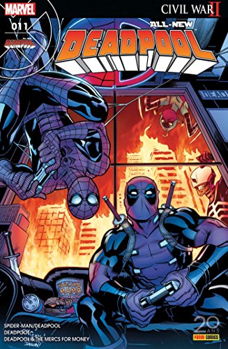 jaquette livre All-New Deadpool N° 11, Avril 2017 - L'araignée Gipsy