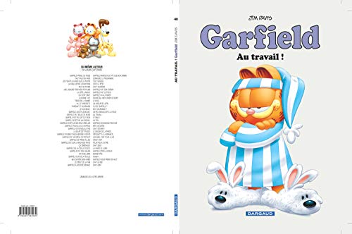jaquette livre Garfield Tome 48 - Au Travail !