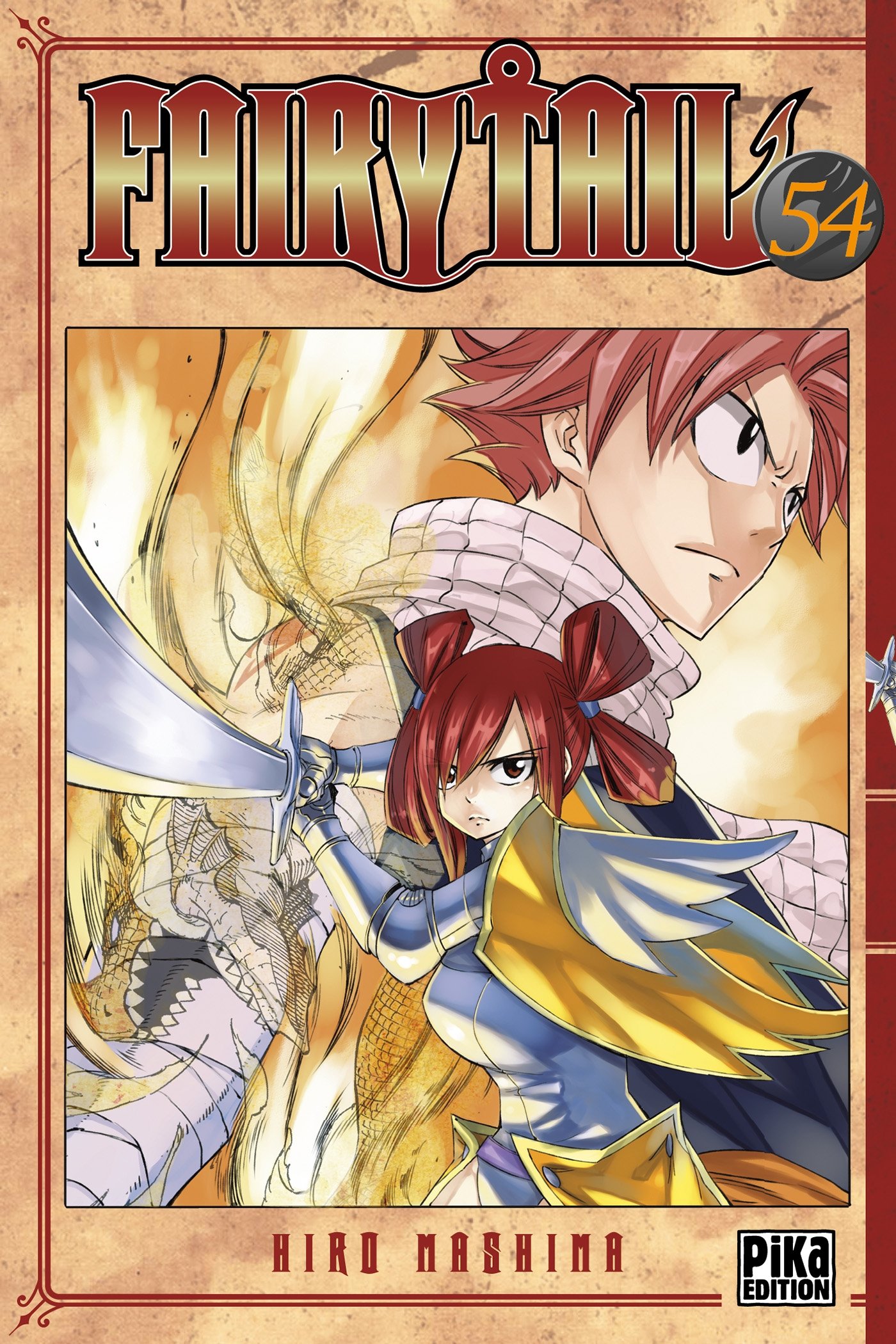 jaquette livre Fairy Tail T54