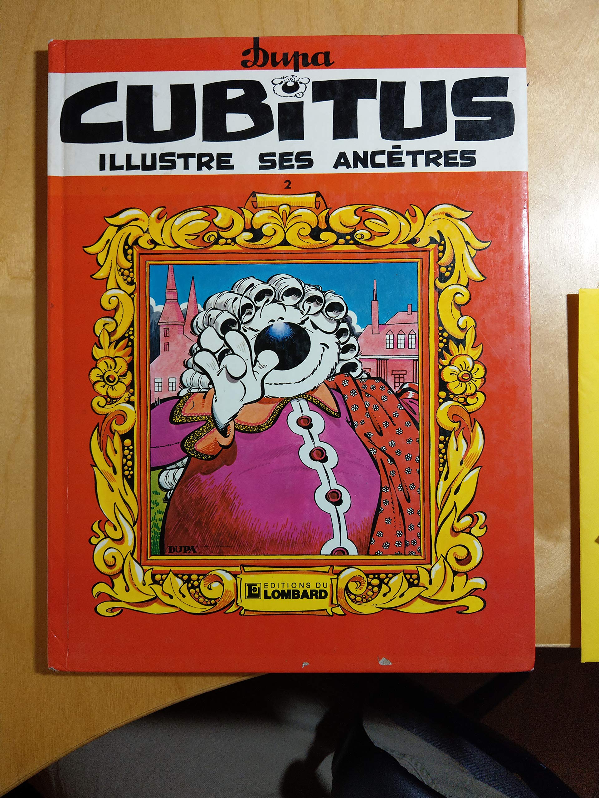 jaquette livre CUBITUS TOME 2 : CUBITUS ILLUSTRE SES ANCETRES