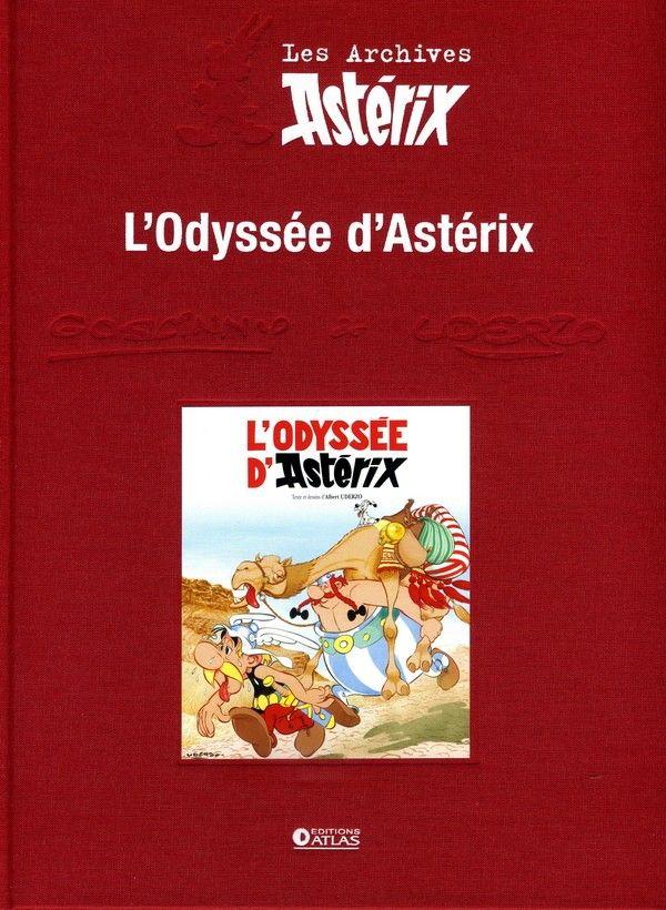 jaquette livre Les archives Astérix - L'odyssée d'Astérix
