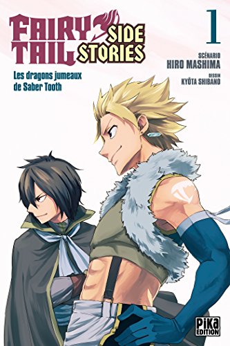 jaquette livre Fairy Tail - Side Stories - Tome 1 : Les dragons jumeaux de Saber Tooth !