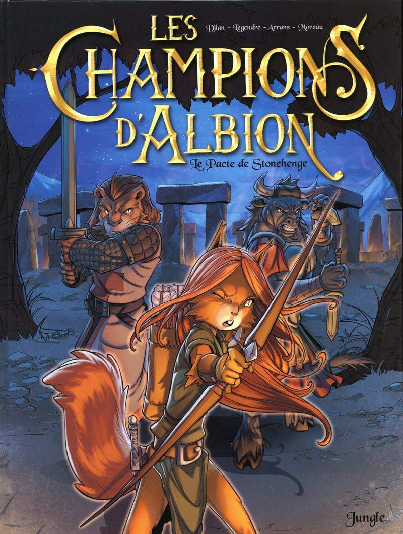 jaquette livre Les Champions d'Albion