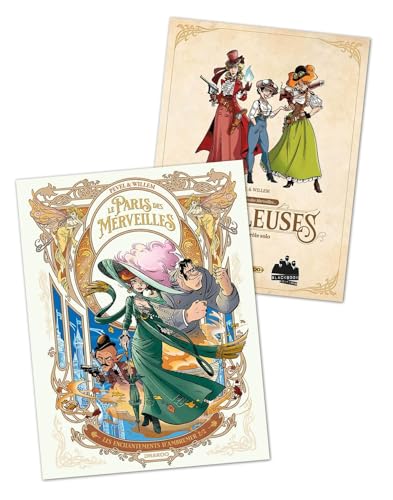jaquette livre Le Paris Des Merveilles Tome 2 - Les Enchantements D'ambremer - 2/2, Avec Le Jeu De Rôle Solo Les Artilleuses Offert