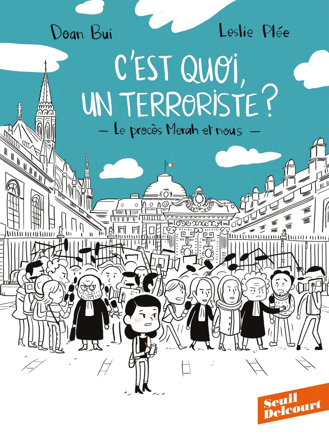 jaquette livre C'est quoi, un terroriste ?: Le procès Merah et nous