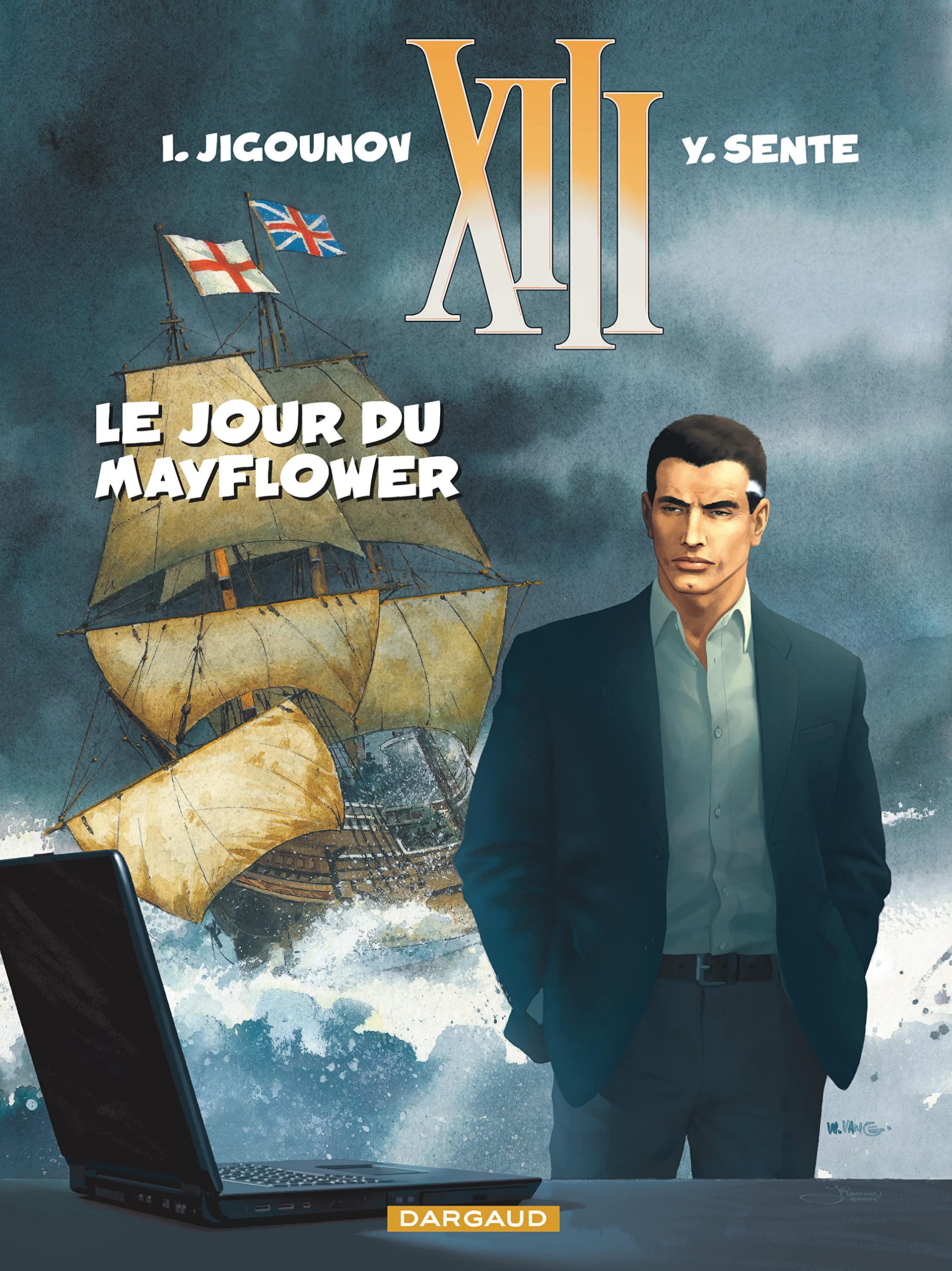 jaquette livre XIII, Tome 20 : Le jour du Mayflower