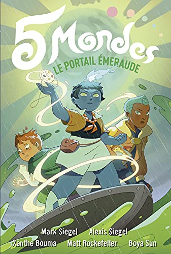 jaquette livre 5 Mondes Tome 5 - Le Portail Émeraude