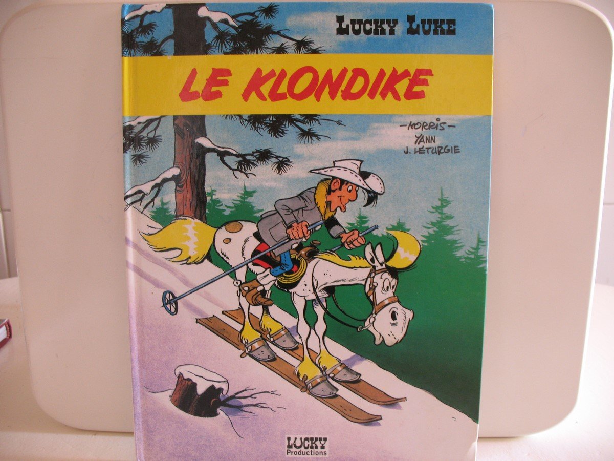jaquette livre Lucky Luke, Tome 35 : Le Klondike