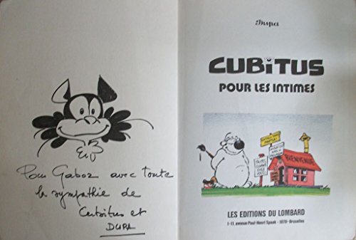 jaquette livre Cubitus Tome 5 : Cubitus Pour Les Intimes