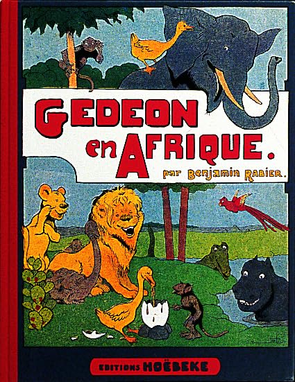 jaquette livre Gédéon En Afrique