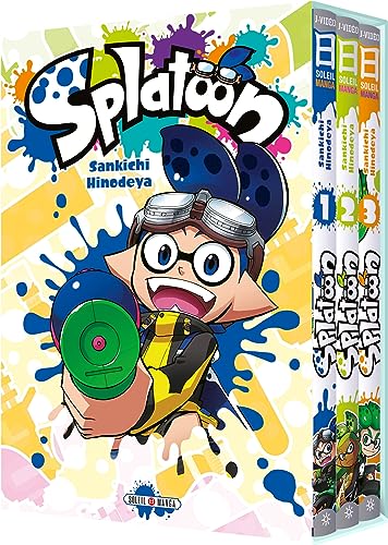 jaquette livre Splatoon - Coffret Starter