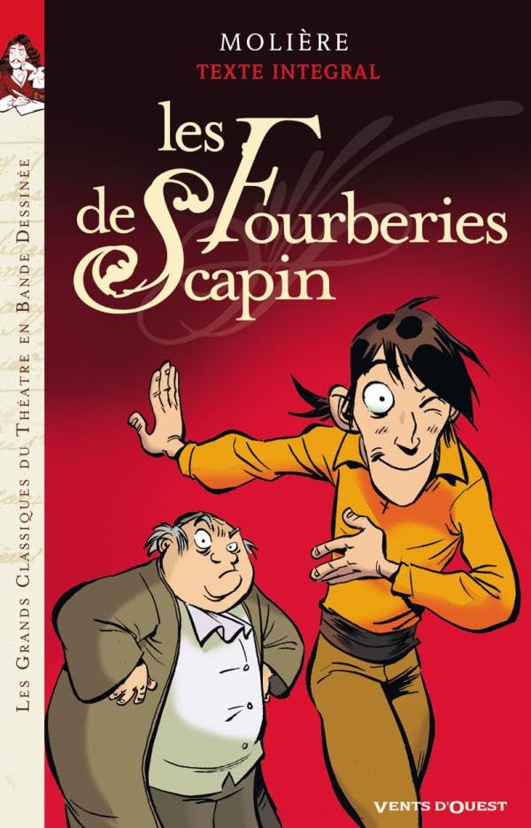 jaquette livre Les Fourberies de Scapin