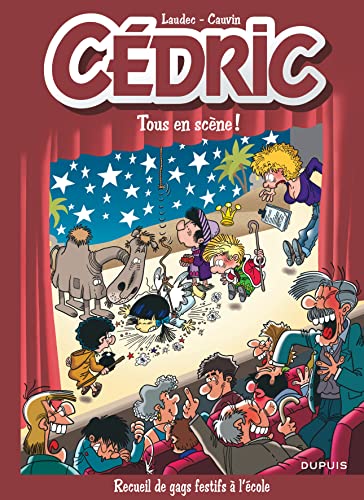 jaquette livre Cédric - Tous En Scène !