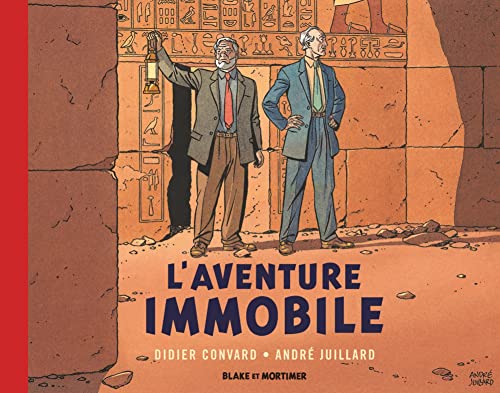 jaquette livre Les Aventures De Blake Et Mortimer - L'aventure Immobile