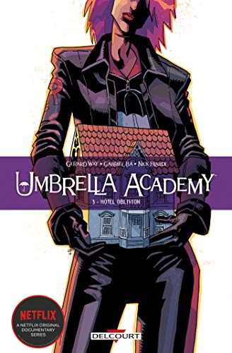 jaquette livre Umbrella Academy Tome 3 - Hôtel Oblivion