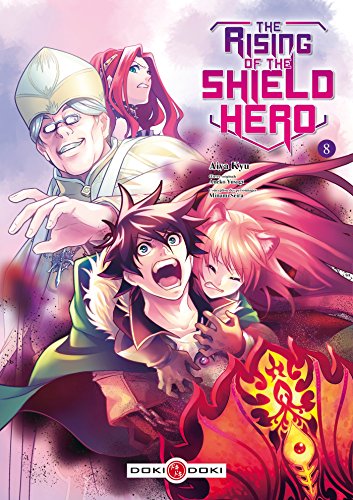 jaquette livre The rising of the shield Hero - Tome 8
