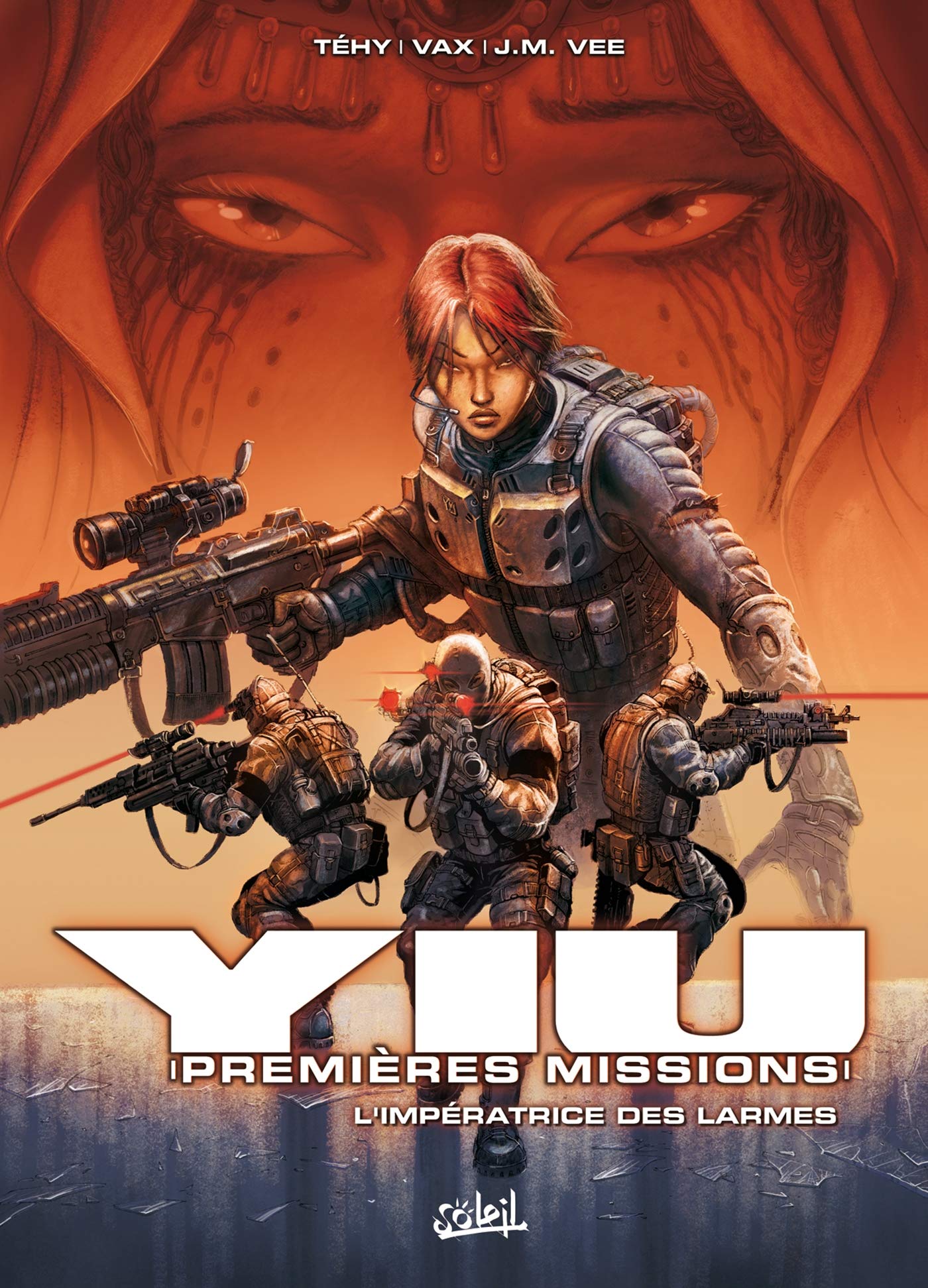 jaquette livre Yiu, premières missions, Tome 3 : L'impératrice des larmes