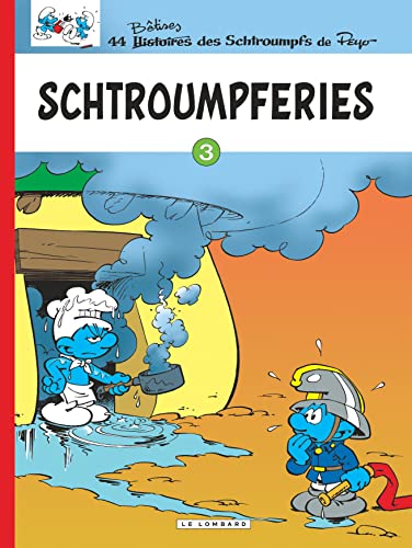 jaquette livre Schtroumpferies - Tome 3