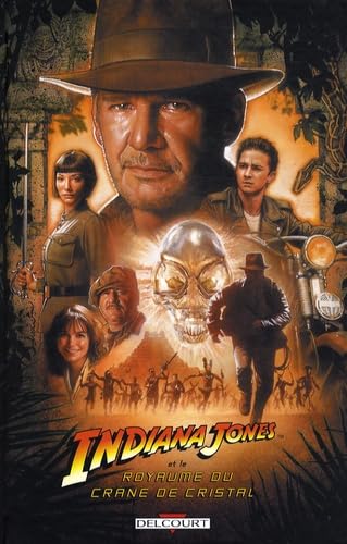 jaquette livre Indiana Jones et le Royaume du crâne de cristal