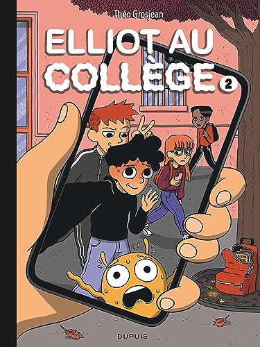 jaquette livre Elliot Au Collège Tome 2 - Réseaux Et Sentiments