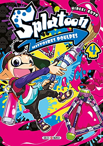 jaquette livre Splatoon - Histoires Poulpes - Tome 4