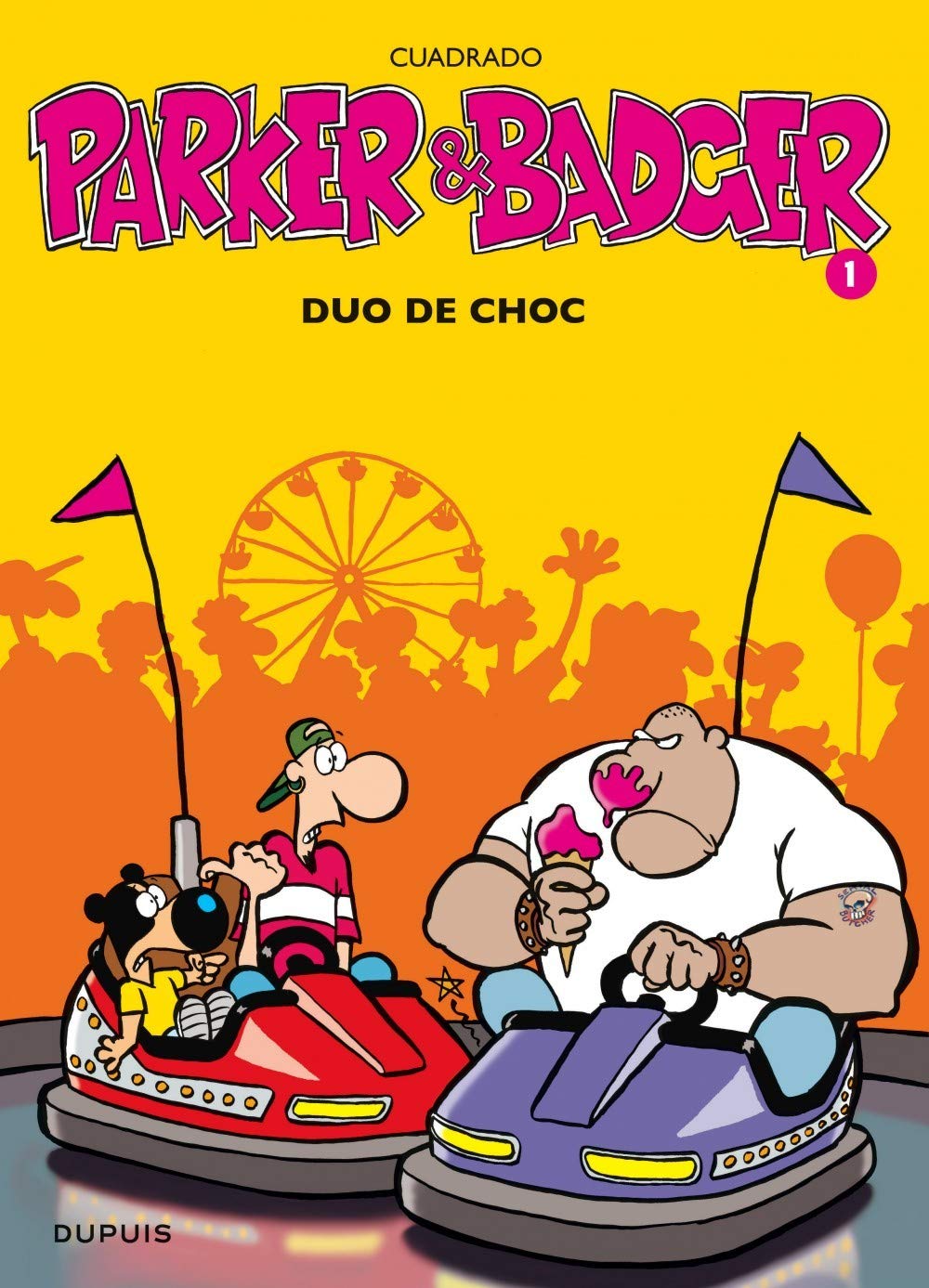 jaquette livre Parker et Badger, tome 1 : Duo de choc