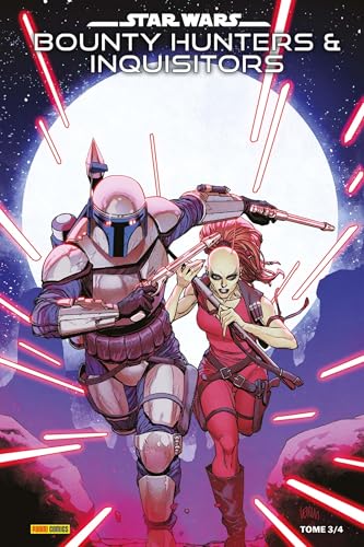 jaquette livre Star Wars : Bounty Hunters & Inquisitors Tome 3