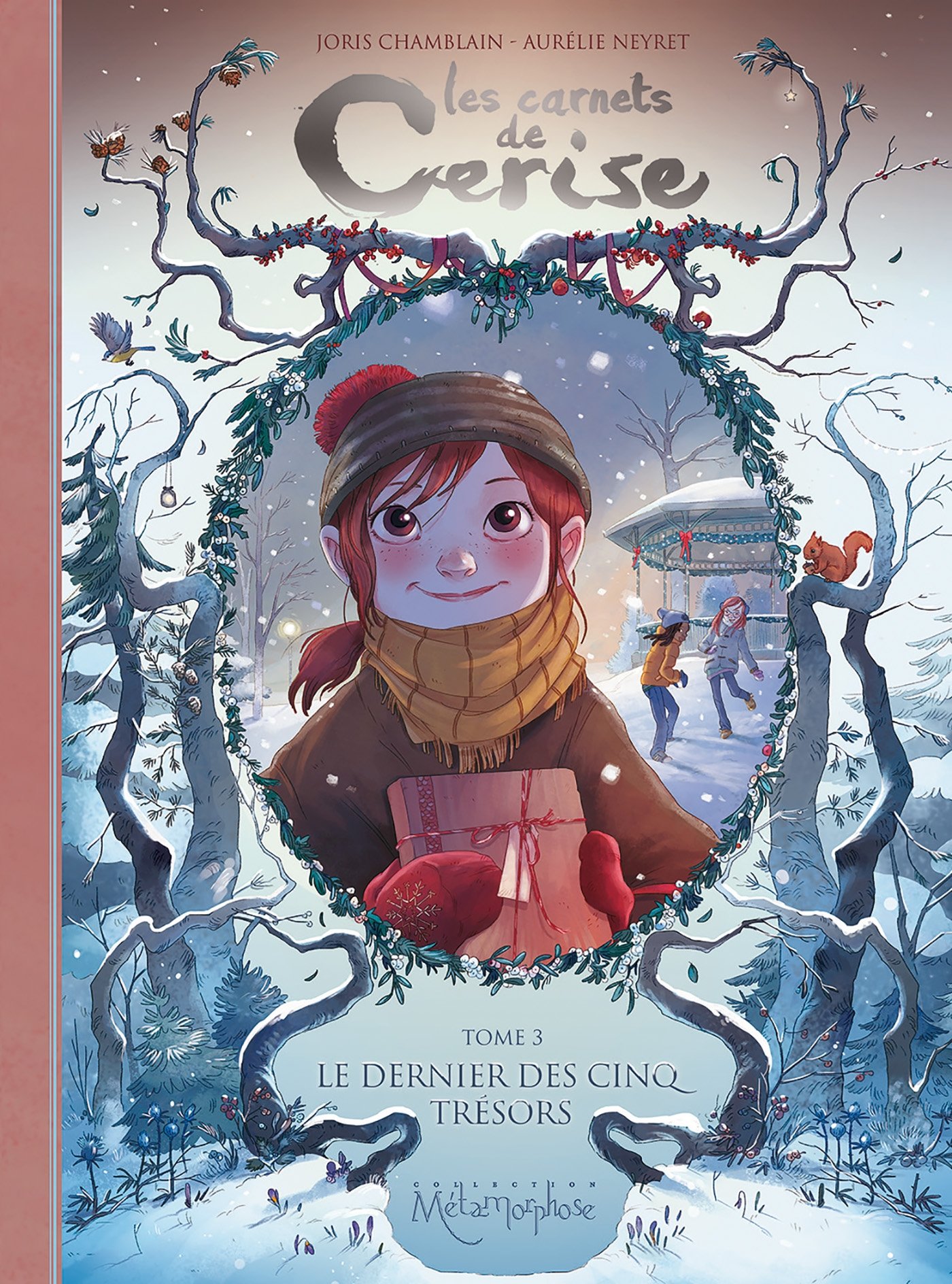 jaquette livre Les Carnets de Cerise T3 - Le Dernier des cinq trésors