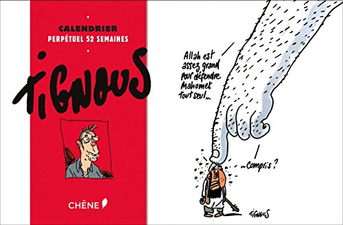 jaquette livre Tignous - Calendrier Perpétuel 52 Semaines