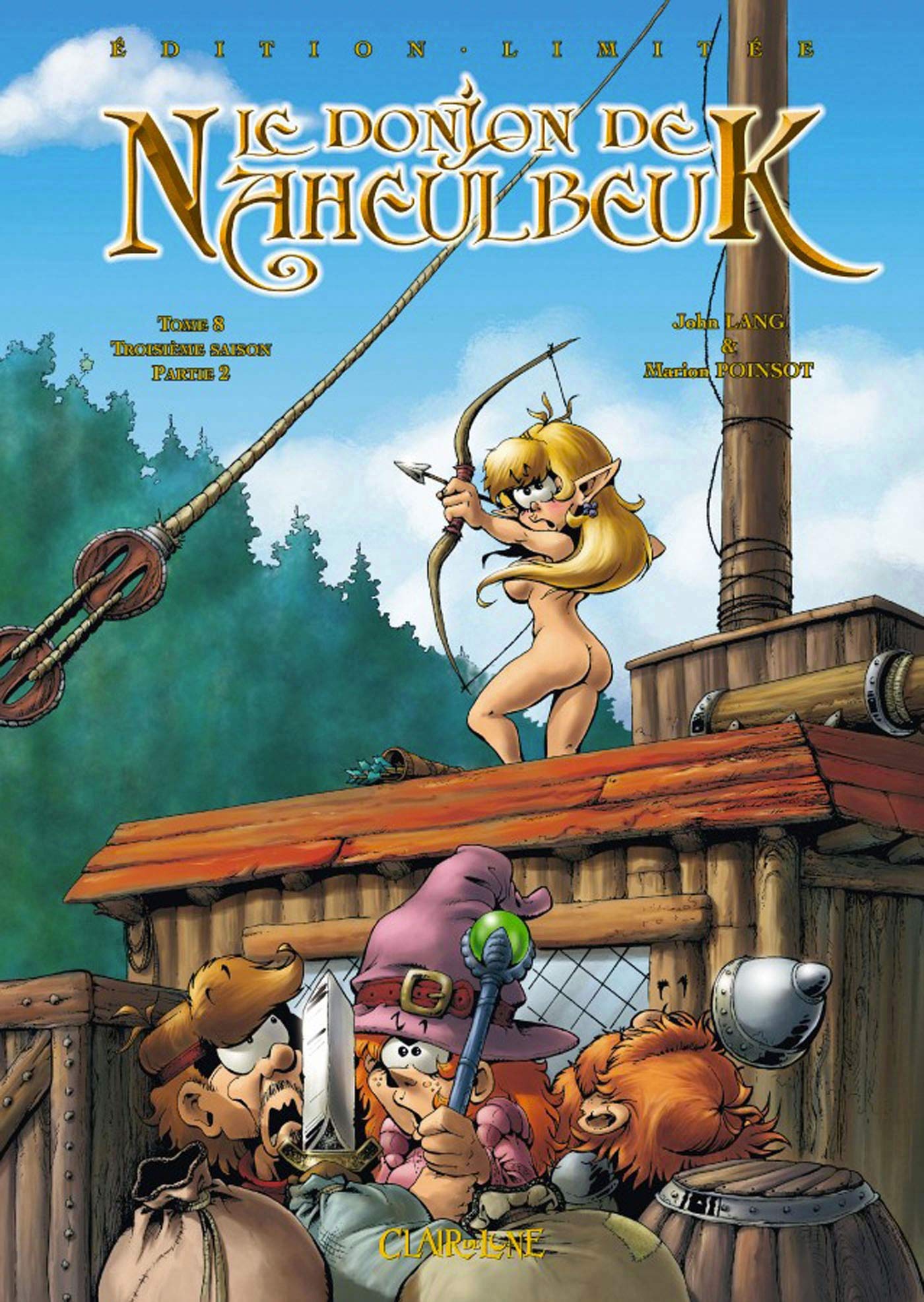 jaquette livre Le Donjon de Naheulbeuk, Tome 8 (édition limitée)