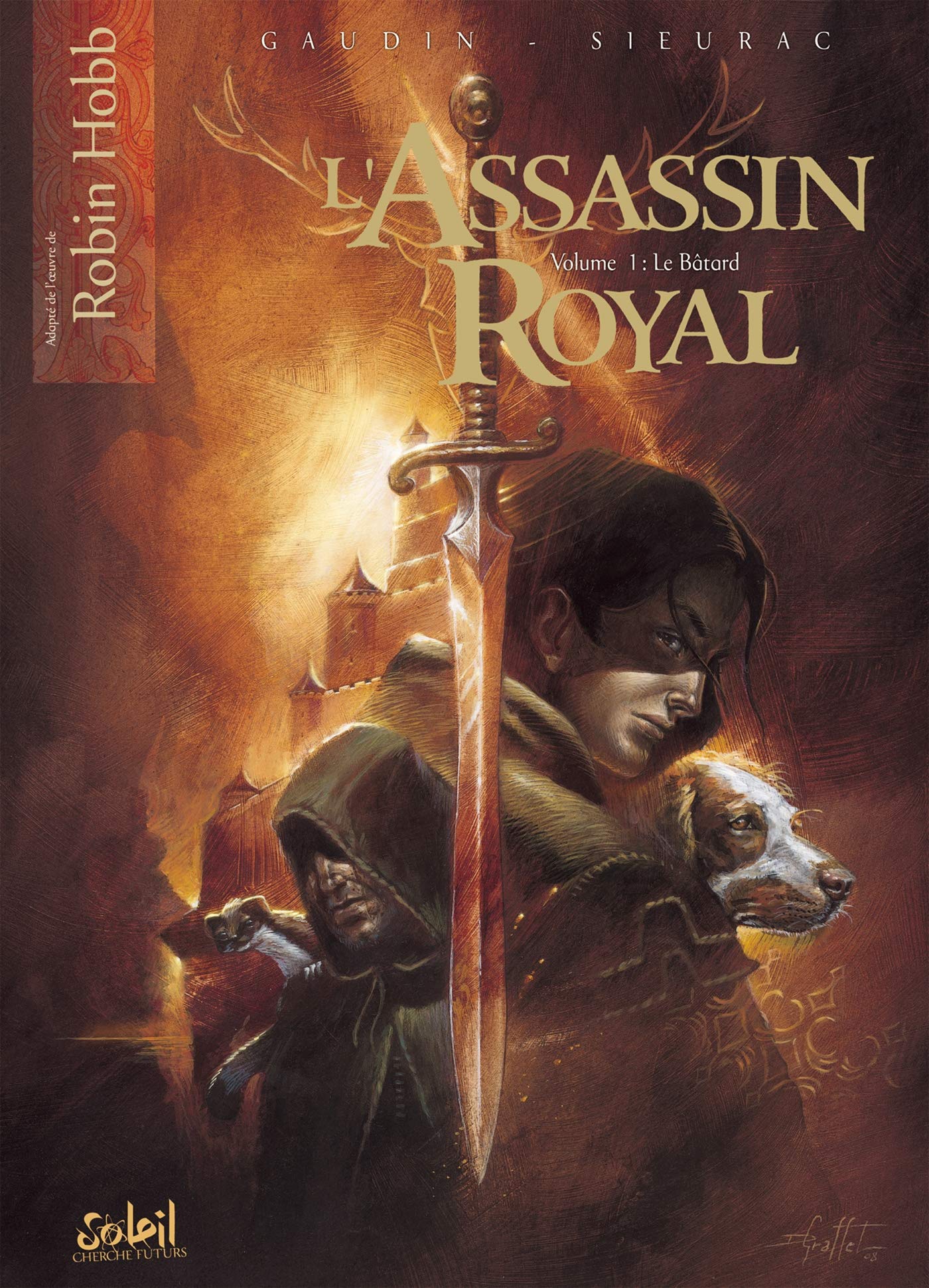 jaquette livre L'Assassin royal, Tome 1 : Le Bâtard