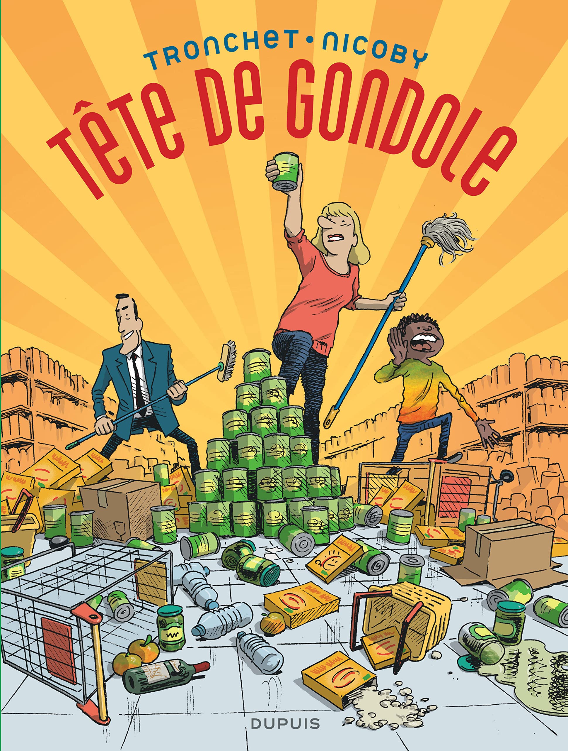 jaquette livre Tête de gondole - tome 0 - Tête de gondole