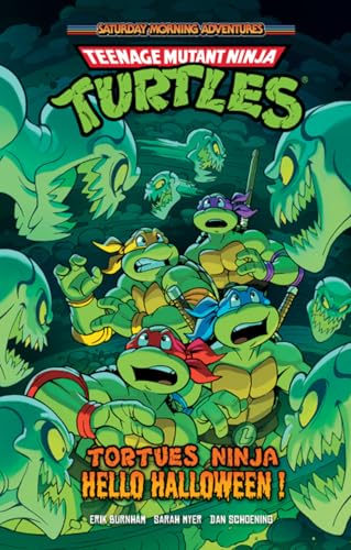 jaquette livre Teenage Mutant Ninja Turtles : Saturday Morning Adventures Tome 3 - Hello Halloween !