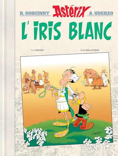 jaquette livre Astérix Tome 40 Edition Luxe - L'Iris blanc