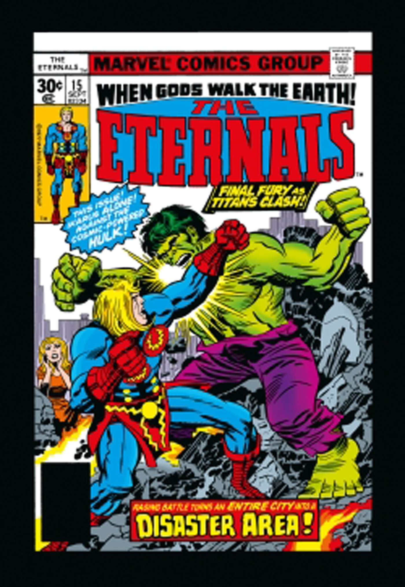 jaquette livre Les Eternels nouvelle édition