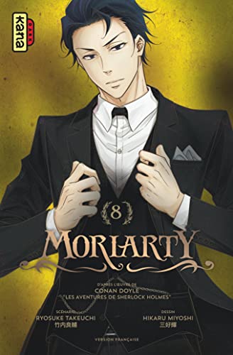 jaquette livre Moriarty - Tome 8