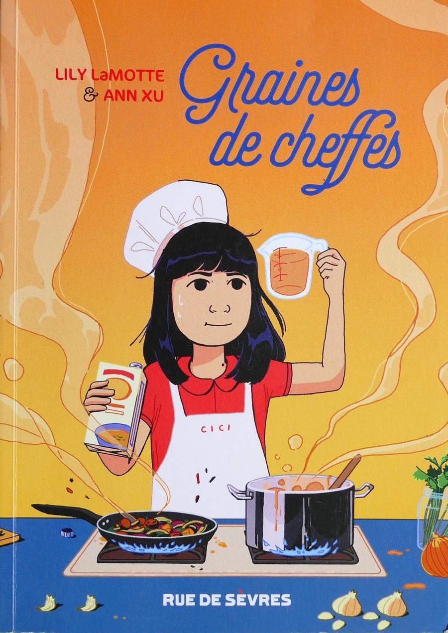 jaquette livre Graines de Cheffes