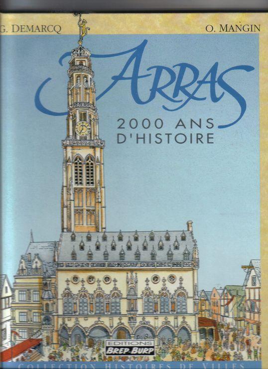 jaquette livre Arras 2000 Ans D'histoire