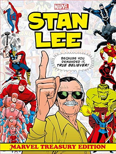 jaquette livre Stan Lee Marvel Treasury Edition