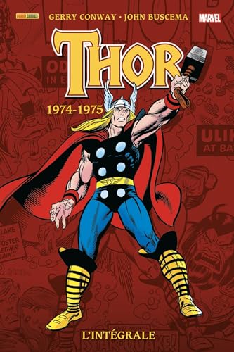 jaquette livre Thor L'intégrale - 1974-1975