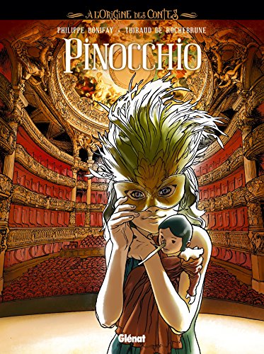 jaquette livre A L'origine Des Contes - Pinocchio