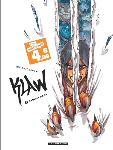 jaquette livre Klaw Tome 2 - Tabula Rasa