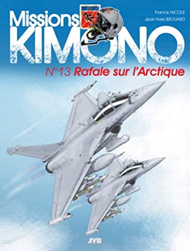 jaquette livre Missions Kimono Tome 13 - Rafale Sur L'arctique