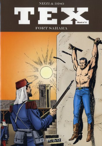 jaquette livre Tex Maxi Tome 11 - Fort Sahara